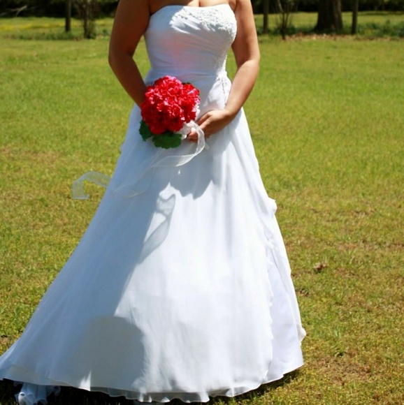 David's Bridal Wedding Dress - Picture 4 of 7